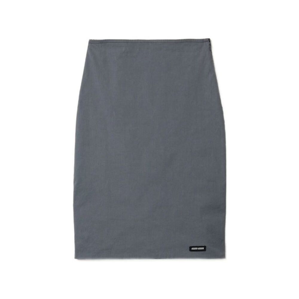 Miu Miu Grey Skirts - Pencil Skirts Women